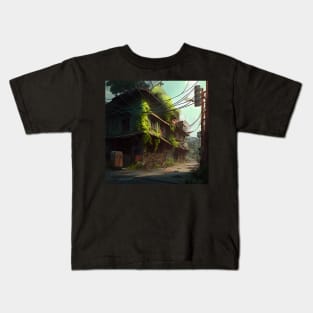 Desolate Urban View Kids T-Shirt